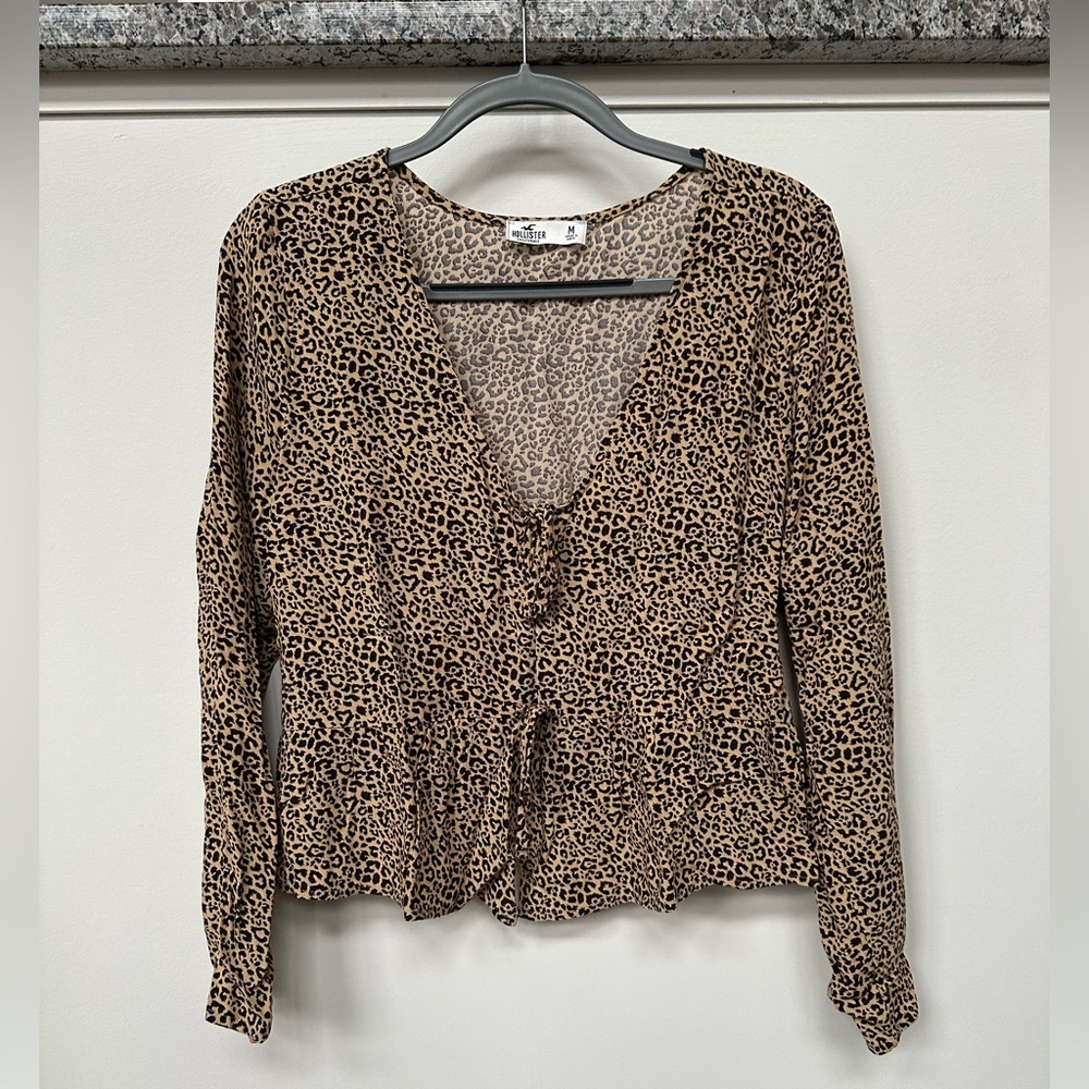 Leopard Print Blouse